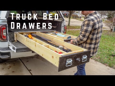 How To Build Truck Bed Drawers // SUV Drawer // DIY