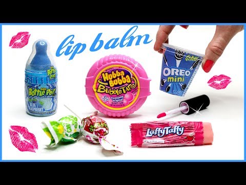 DIY Lip Balm! How To Make 5 Miniature Candy, Oreo & Bubblegum Lip Gloss DIYs! {Easy} Makeup Projects