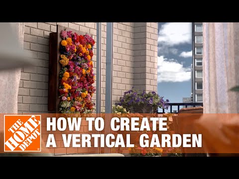 DIY Living Wall | Vertical Garden Planters | The Home Depot