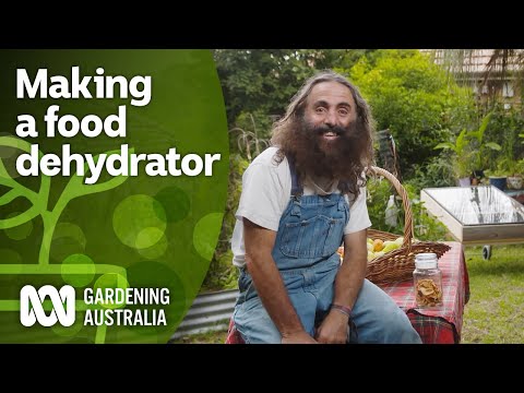 How to make your own solar food dehydrator | DIY Garden Projects | Gardening Australia