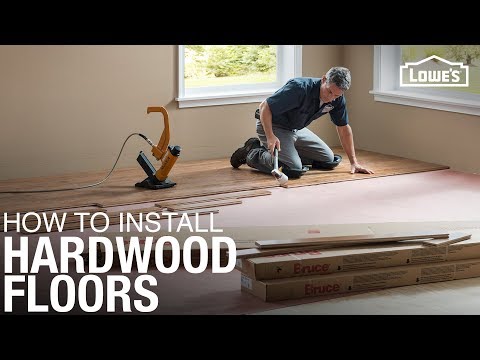 Learn How to Install Hardwood Floors | DIY Projects