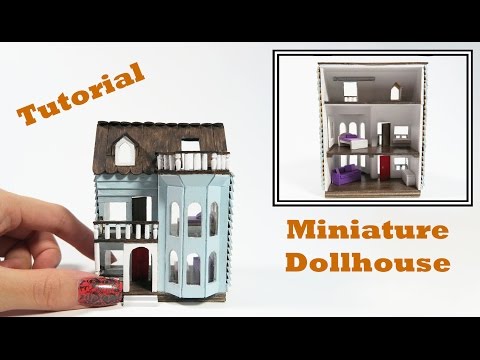 DIY Miniature Dollhouse Tutorial