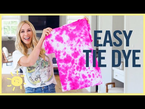 DIY | EASIEST TIE DYES!  (No Kit Needed!)