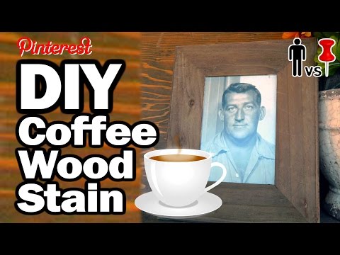 DIY Coffee Wood Stain – Man vs. Pin #14