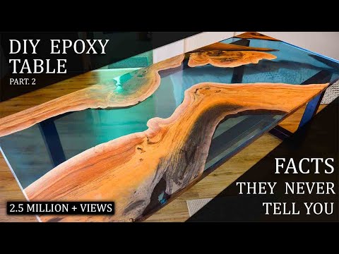 DIY Epoxy Table – Step By Step Guide – Part 2