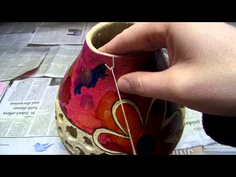 DIY Gourd Art: Filigree, Dyeing, and Knotting