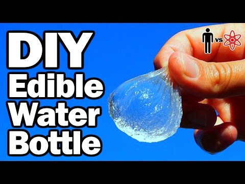 DIY Edible Water Bottles – Man Vs. Science #1 (w/Vsauce2)