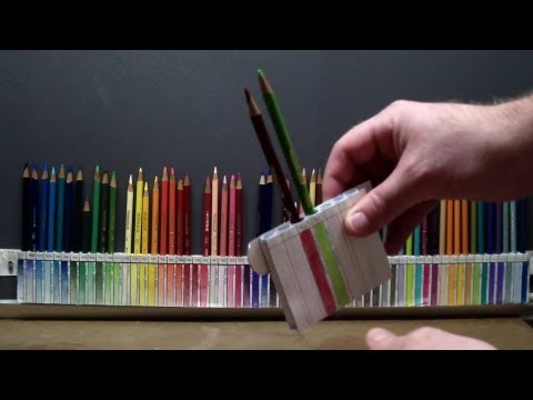 DIY: Custom pencil holder for PRISMACOLOR