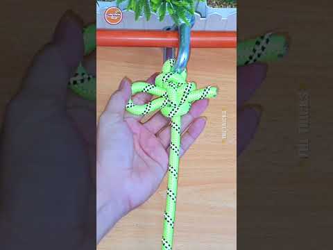 How to tie knots rope diy at home #diy #viral #shorts ep443