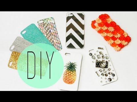 DIY Cell Phone Case – How To Make Cute Iphone 6S Designs by ANN LE