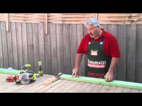How To Build A Gate – DIY At Bunnings