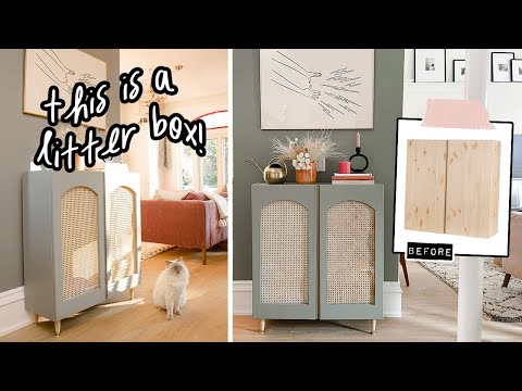 DIY Ikea Litter Box Hack! | Ikea Ivar Cabinet