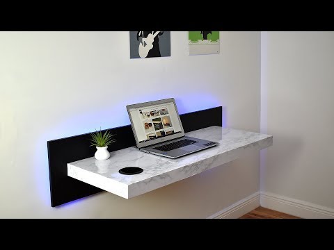 DIY Wall Mounted Dream Desk