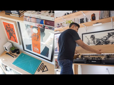 Room Tour – DIY Desk, Shelves, and Ikea Hack