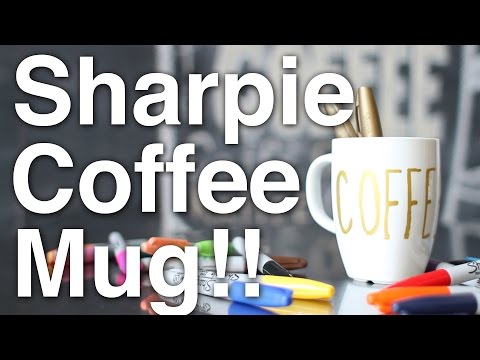 DIY Sharpie Coffee Mug!!