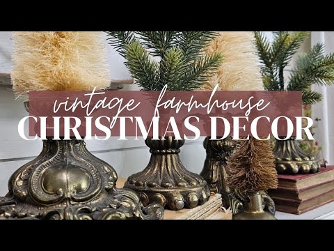 Christmas Thrift Flips DIY and Inspiration  •  Vintage Farmhouse style home decor