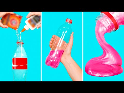 Super Fast Slime Recipe! DIY 30 SECONDS Bottle Slime