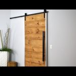 How I Made My Sliding Barn Door | Rustic Modern