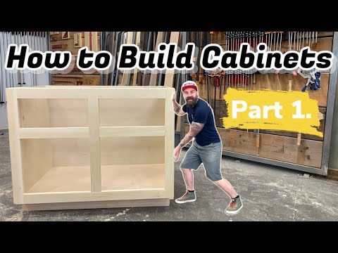 Build Cabinets The Easy Way | How to Build Cabinets