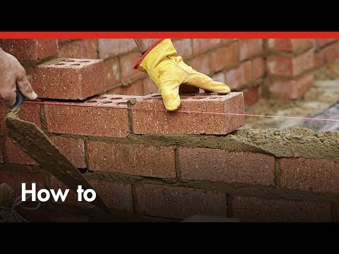 Bricklaying 101: How To Build A Brick Wall – Bunnings Warehouse