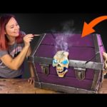 Making a Pirate Treasure Chest 💀 DIY Halloween Props