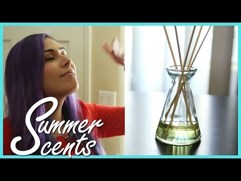 Essential Oil Reed Diffuser & Spritz ♥ DIY