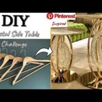 HOW TO USE HANGERS FOR SIDE TABLES| DIY PROJECTS| DIY TABLE