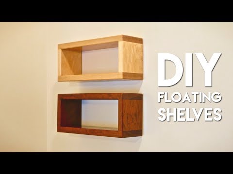 How To Build DIY Floating Shelf with Invisible Hardware