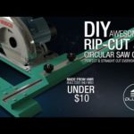 Diy Awesome Rip Cut circular Saw Guide Jig – Perfect Cut
