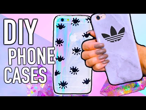 DIY phone case ideas you need to try! tumblr inspired!