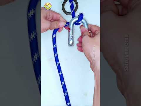 How to tie Knots rope diy idea for you #diy #viral #shorts ep497