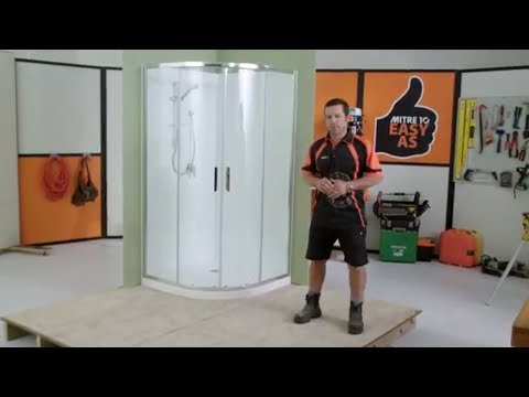 How to Install a Shower Enclosure | Mitre 10 Easy As DIY
