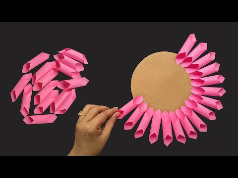 Beautiful Paper Wall Hanging/ Easy Paper Craft For Home Decoration/ DIY Wall Decor/ Paper Wall Mate