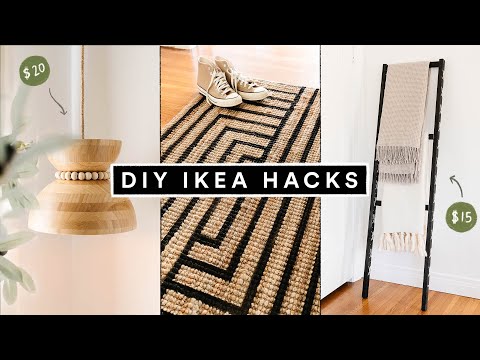 DIY IKEA HACKS – Affordable DIY Room Decor + Furniture Hacks for 2021!