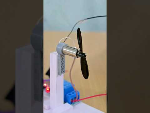 Diy Automatic Fan | Coreless Motor 😎