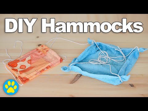 2 DIY Hamster Hammocks | #DIYJuly 16