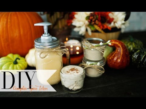 DIY Pumpkin Spice Moisturizer and Lotion | ANN LE