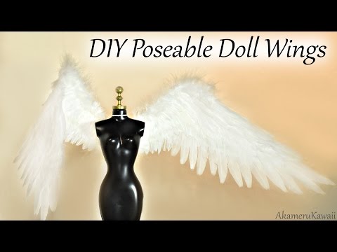 DIY Angel Doll Wings – Doll Craft Tutorial