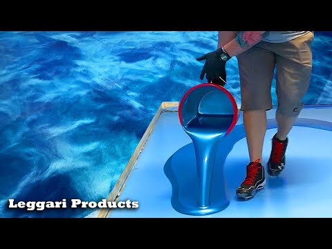 Epic Underwater Wonderland Epoxy Theme Floor Installation | The Kids Loved it | DIY Friendly Process