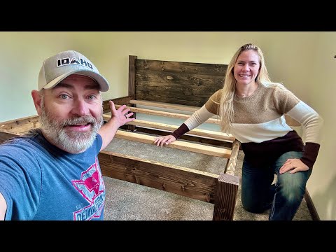 DIY Queen Size Bed Frame – Easy and Cheap