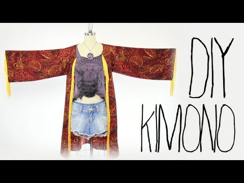 DIY Fashion Kimono, Gatsby Style – Threadbanger