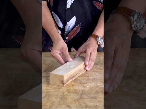 Creative DIY Woodworking Drill Hole with Hand Motor #shorts #woodworking  #diy #woodworkingtool