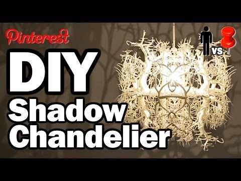 DIY Shadow Chandelier  –  MAN VS PIN #1