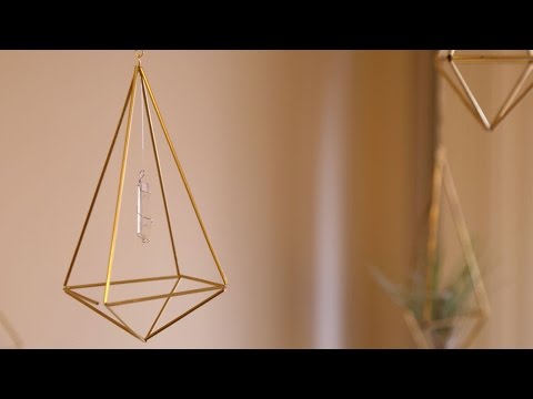 Himmeli Geometric Decor ♥ DIY