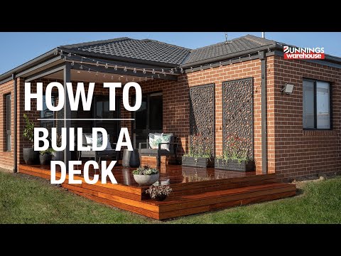 How To Build A Deck – Bunnings Warehouse