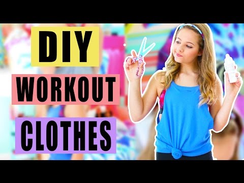 DIY Workout Clothes || Upcycle Your Old T-Shirts!
