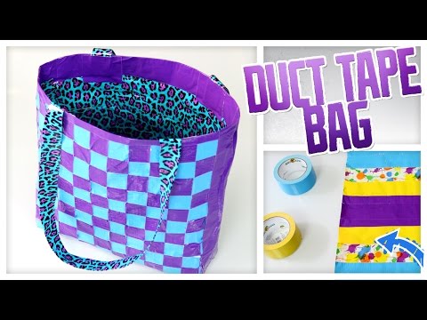 DIY Duct Tape Tote Bag! – Do It, Gurl