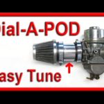 how to easily tune pod filters for motorcycle carburetors with new diy kit