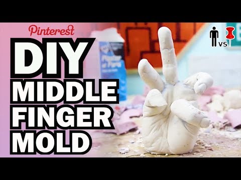 DIY Middle Finger Mold – Pinterest Test – Man Vs Pin #68