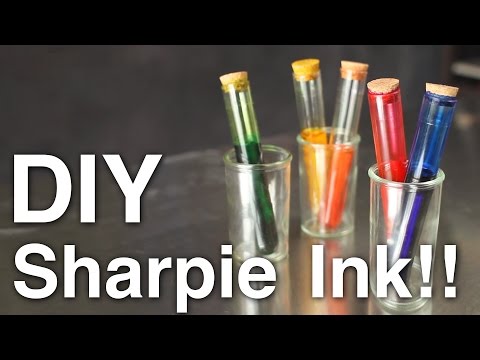 DIY Sharpie Ink!!